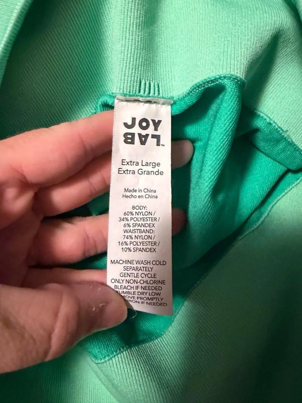 JoyLab Green Athletic Bike Shorts
